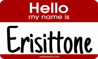 Hello my name is Erisittone png download