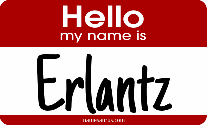 Hello my name is Erlantz png download