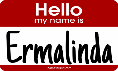 Hello my name is Ermalinda png download