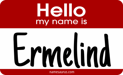 Hello my name is Ermelind png download