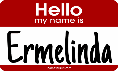 Hello my name is Ermelinda png download