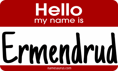Hello my name is Ermendrud png download