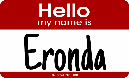 Hello my name is Eronda png download