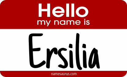 Hello my name is Ersilia png download