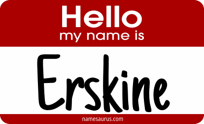 Hello my name is Erskine png download