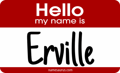 Hello my name is Erville png download