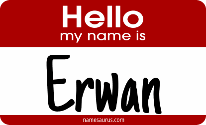 Hello my name is Erwan png download