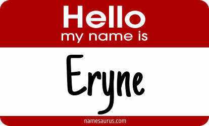 Hello my name is Eryne png download