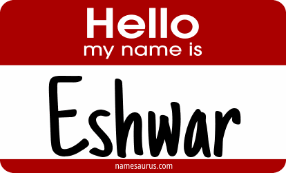 Hello my name is Eshwar png download