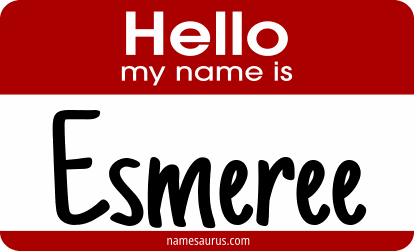 Hello my name is Esmeree png download
