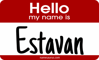 Hello my name is Estavan png download