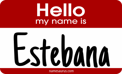 Hello my name is Estebana png download