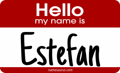 Hello my name is Estefan png download