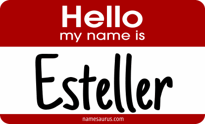 Hello my name is Esteller png download