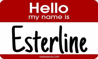 Hello my name is Esterline png download