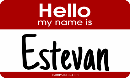 Hello my name is Estevan png download