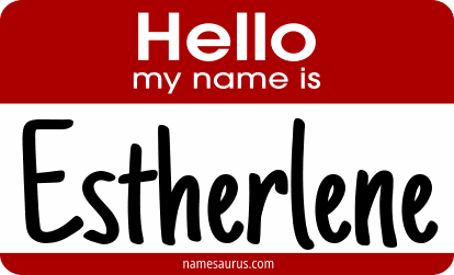 Hello my name is Estherlene png download