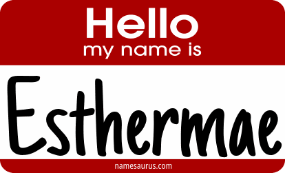Hello my name is Esthermae png download