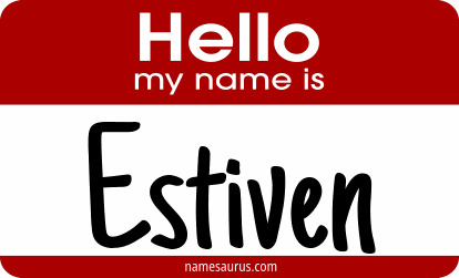 Hello my name is Estiven png download