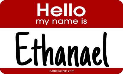 Hello my name is Ethanael png download