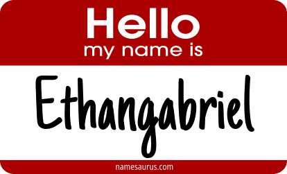 Hello my name is Ethangabriel png download