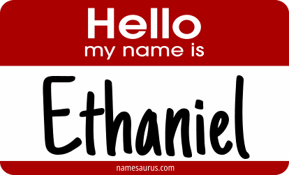 Hello my name is Ethaniel png download