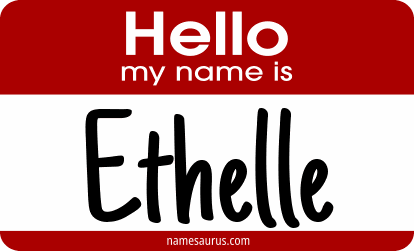 Hello my name is Ethelle png download