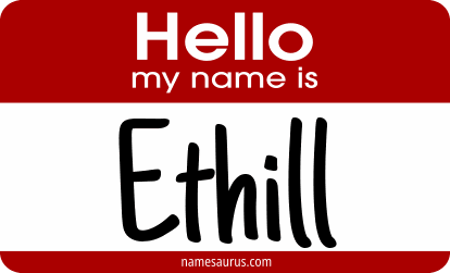 Hello my name is Ethill png download