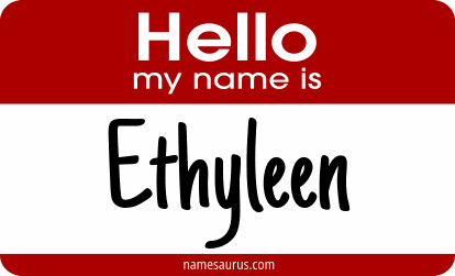 Hello my name is Ethyleen png download
