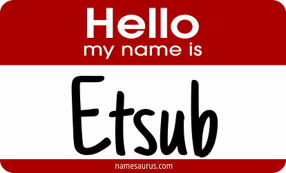 Hello my name is Etsub png download