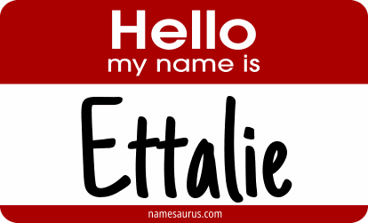 Hello my name is Ettalie png download