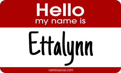 Hello my name is Ettalynn png download
