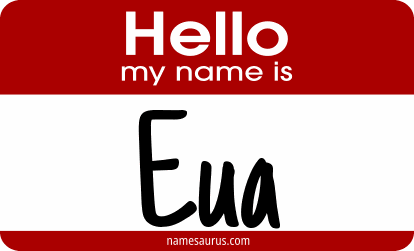 Hello my name is Eua png download
