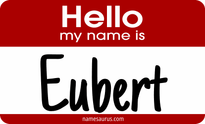Hello my name is Eubert png download