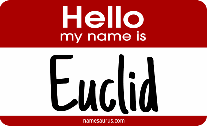 Hello my name is Euclid png download