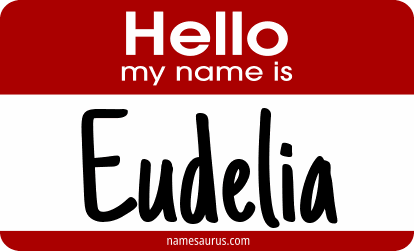 Hello my name is Eudelia png download