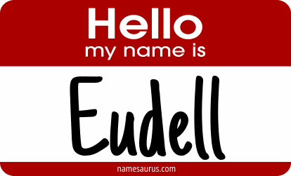 Hello my name is Eudell png download