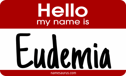 Hello my name is Eudemia png download