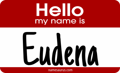 Hello my name is Eudena png download