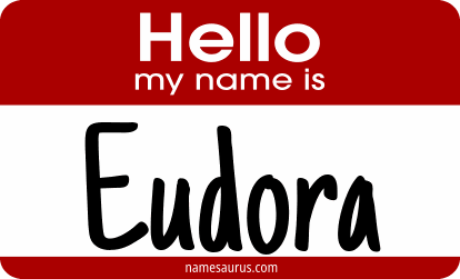 Hello my name is Eudora png download