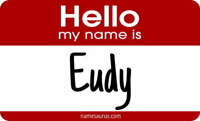 Hello my name is Eudy png download