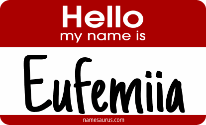 Hello my name is Eufemiia png download