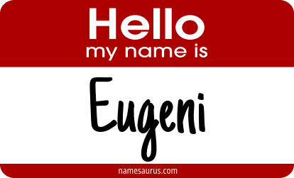 Hello my name is Eugeni png download