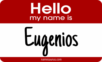 Hello my name is Eugenios png download