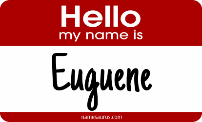 Hello my name is Euguene png download