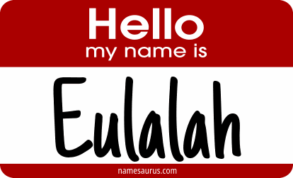 Hello my name is Eulalah png download