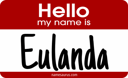 Hello my name is Eulanda png download