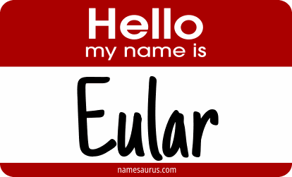 Hello my name is Eular png download