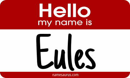 Hello my name is Eules png download