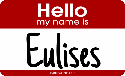 Hello my name is Eulises png download